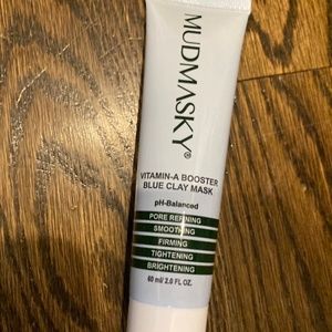 MUDMASKY Vitamin A Booster Blue Clay Retinol Alternative Mask 60 ml / 2oz New